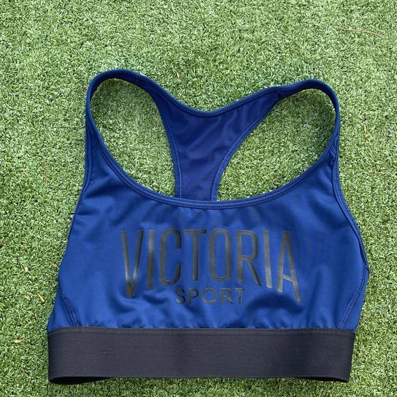 Victoria's Secret Victoria Sport The Player Racerback Sport Bra small Preowned - Picture 1 of 4